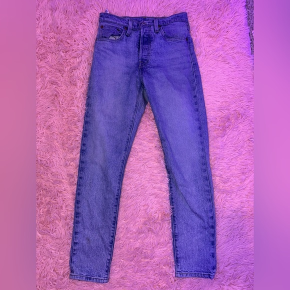Levi 501 Skinny Jeans - Picture 1 of 6